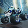 Blue Monster Truck Puzzle